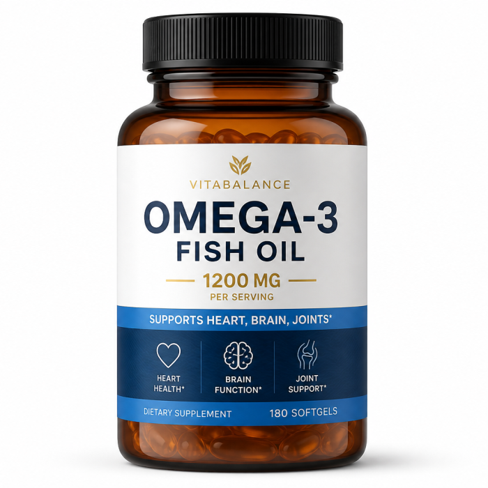 Omega-3 Fish Oil — EPA/DHA (120 softgels)